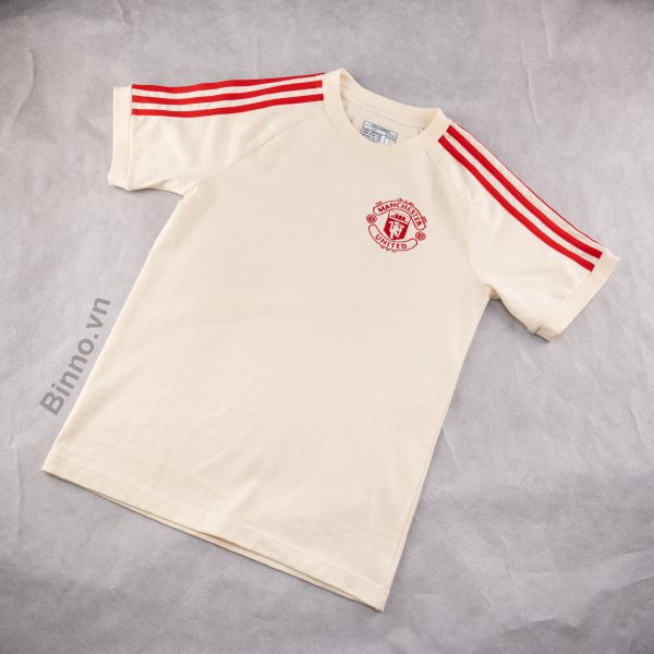 ÁO THUN MANCHESTER UNITED - TRẮNG KEM - Ảnh 3