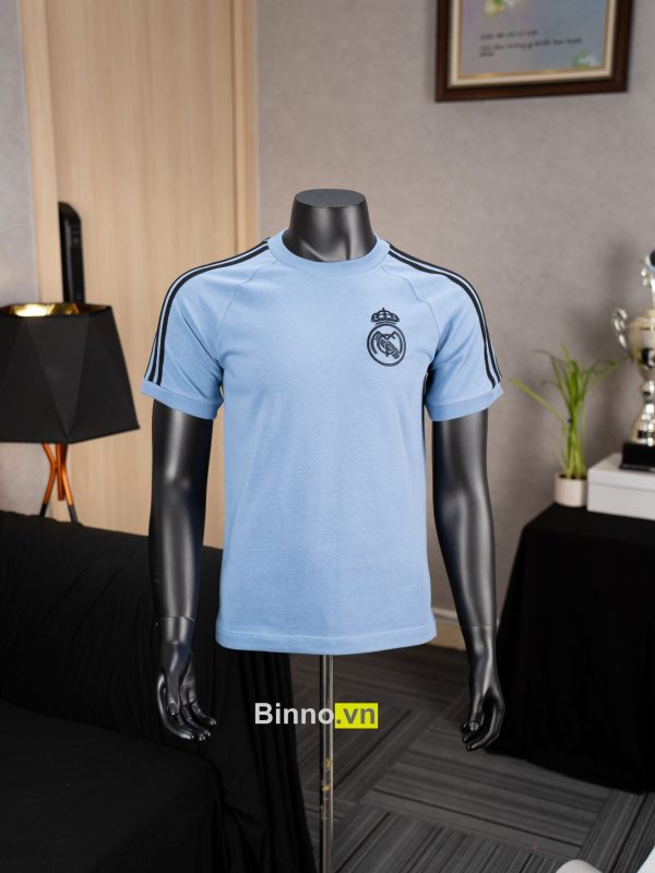 ÁO THUN REAL MADRID – XANH XÁM