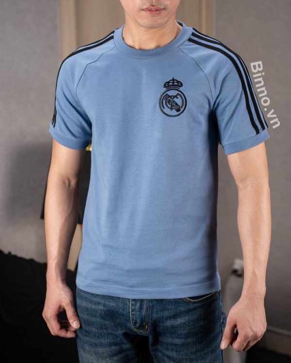 ÁO THUN REAL MADRID – XANH XÁM - Ảnh 7