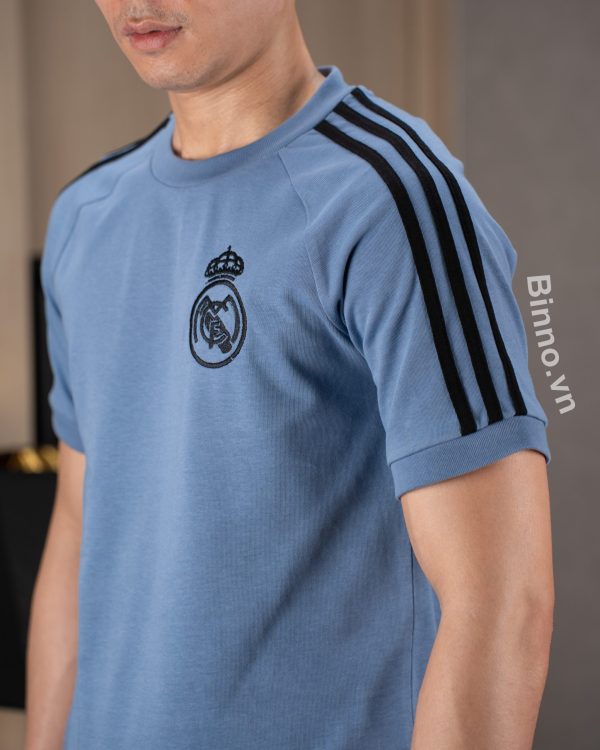 ÁO THUN REAL MADRID – XANH XÁM - Ảnh 6