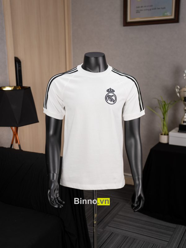 ÁO THUN REAL MADRID – TRẮNG