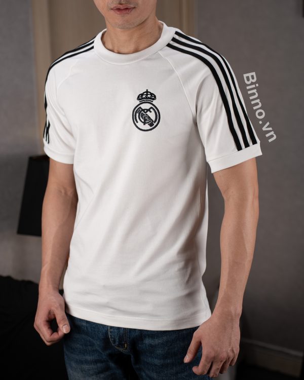 ÁO THUN REAL MADRID – TRẮNG - Ảnh 7