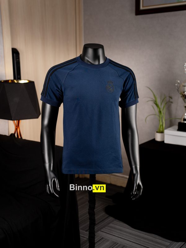 ÁO THUN REAL MADRID – XANH THAN