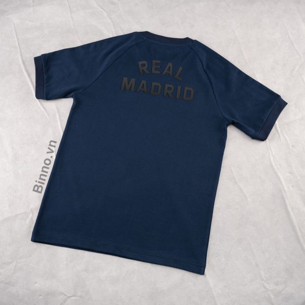 ÁO THUN REAL MADRID – XANH THAN - Ảnh 3