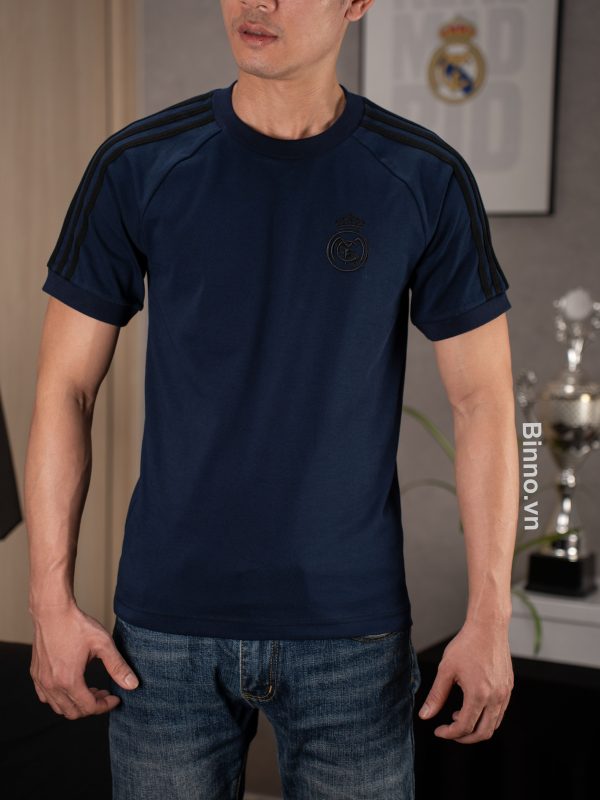 ÁO THUN REAL MADRID – XANH THAN - Ảnh 7