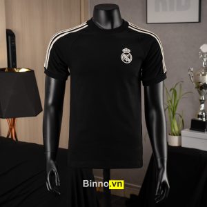 ÁO THUN REAL MADRID – ĐEN