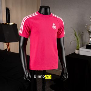 ÁO THUN REAL MADRID – HỒNG