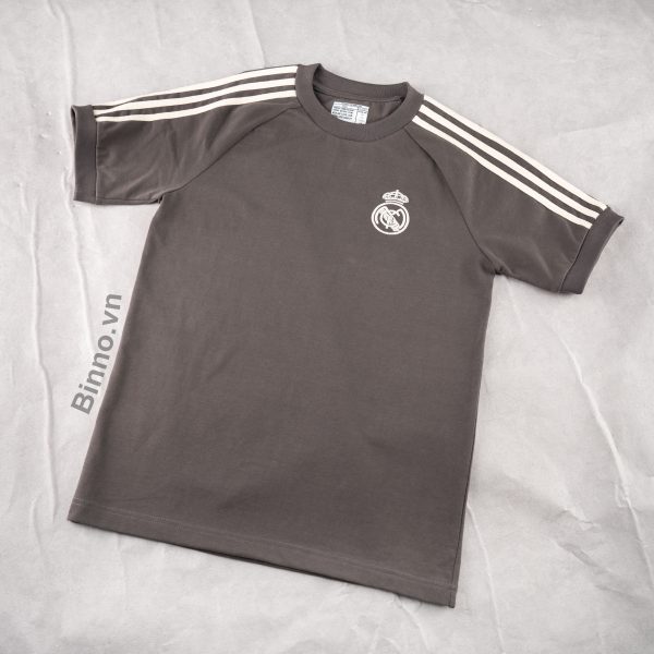 ÁO THUN REAL MADRID – XÁM CHÌ - Ảnh 3
