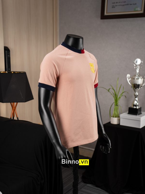 ÁO THUN FC BARCELONA - HỒNG NHẠT - Ảnh 2