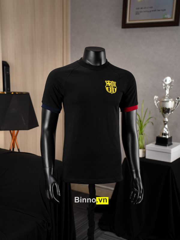 ÁO THUN FC BARCELONA - ĐEN